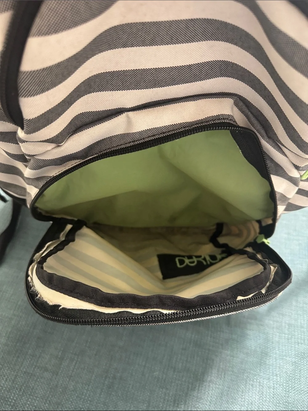DaKine Hana26L Backpack - Regatta Stripes with Lime Accents 8210041